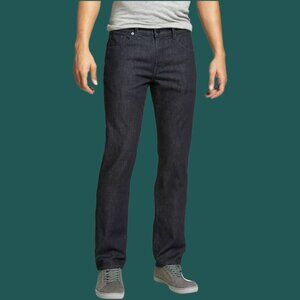 J Brand Kane Straight Fit -Leg Mens Dark Wash Denim Jeans Dark Gray 33